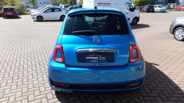 Fiat 500 Sport 1.0 GSE Mild Hybrid Citypaket, Panoram