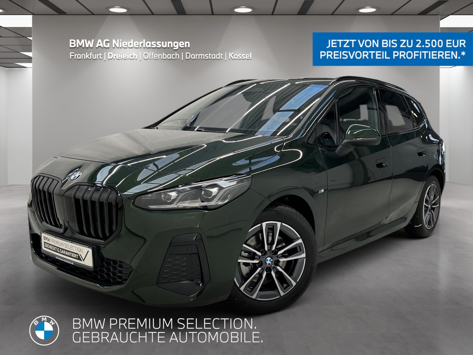 BMW 220i Active Tourer M Sport AHK Kamera LED Alarm