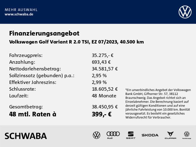 Volkswagen Golf VIII Variant R 2.0 TSI 4M DSG AHK IQ.LIGHT foto 4