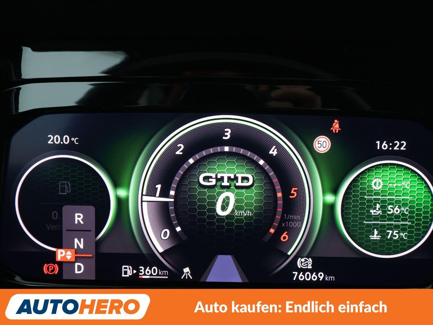 Volkswagen Golf VIII 2.0 TDI GTD Aut*NAVI*LED*ACC*CAM*PDC, миниатюра 18
