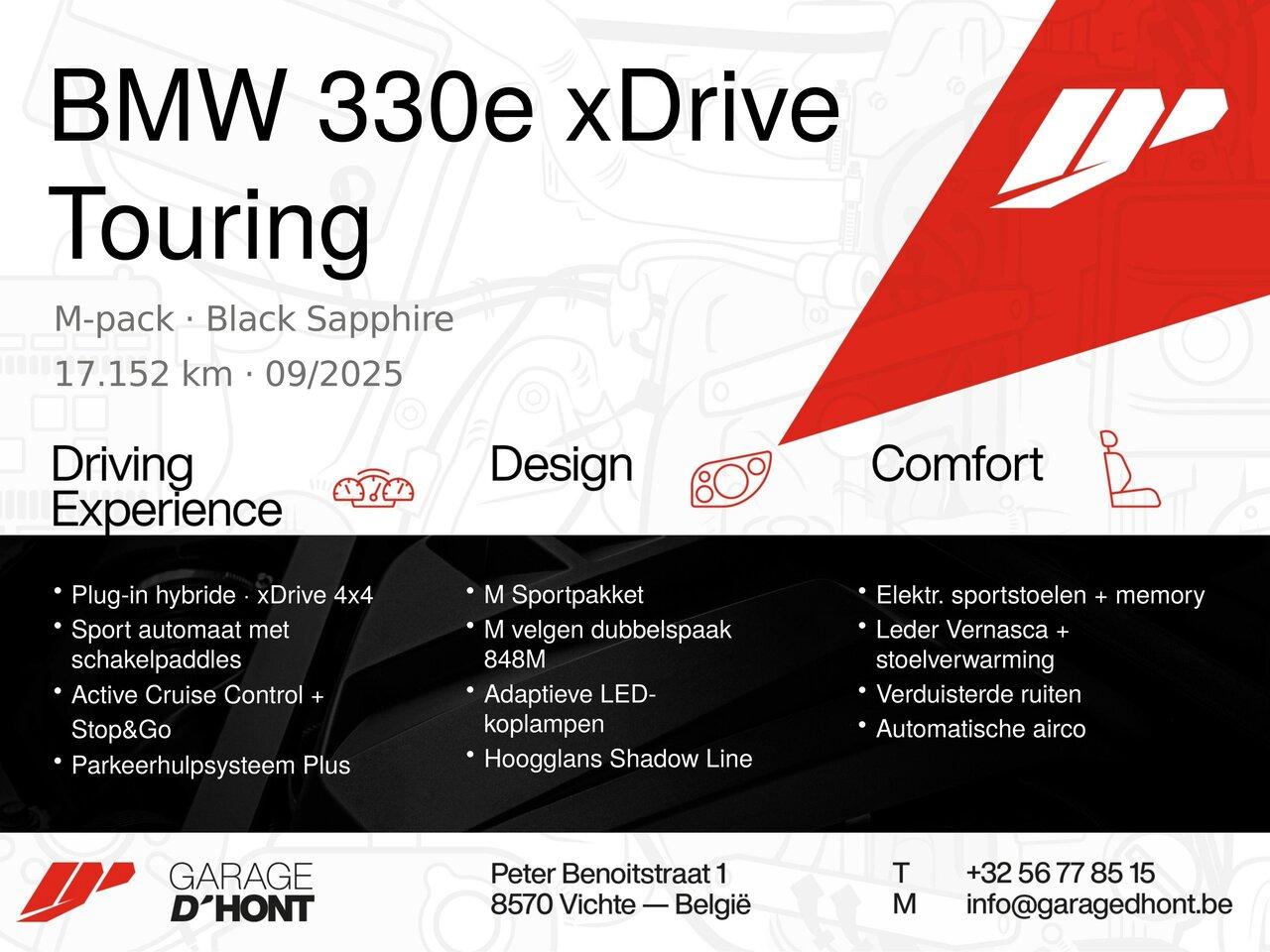 BMW 330 e xdrive, G21 touring lci G21
