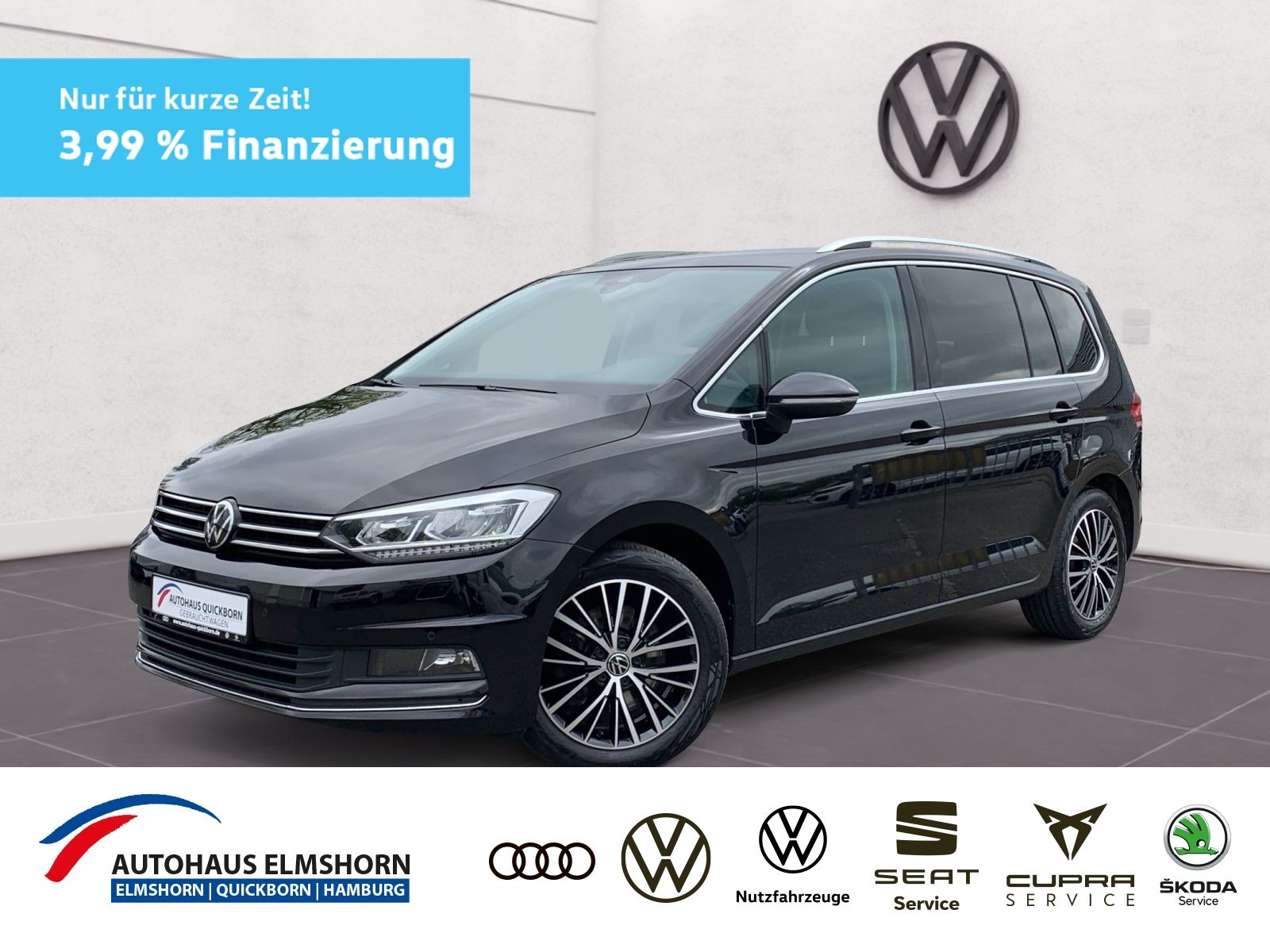Volkswagen Touran Highline 1.5 TSI DSG NAVI APP ERGOACTIVE