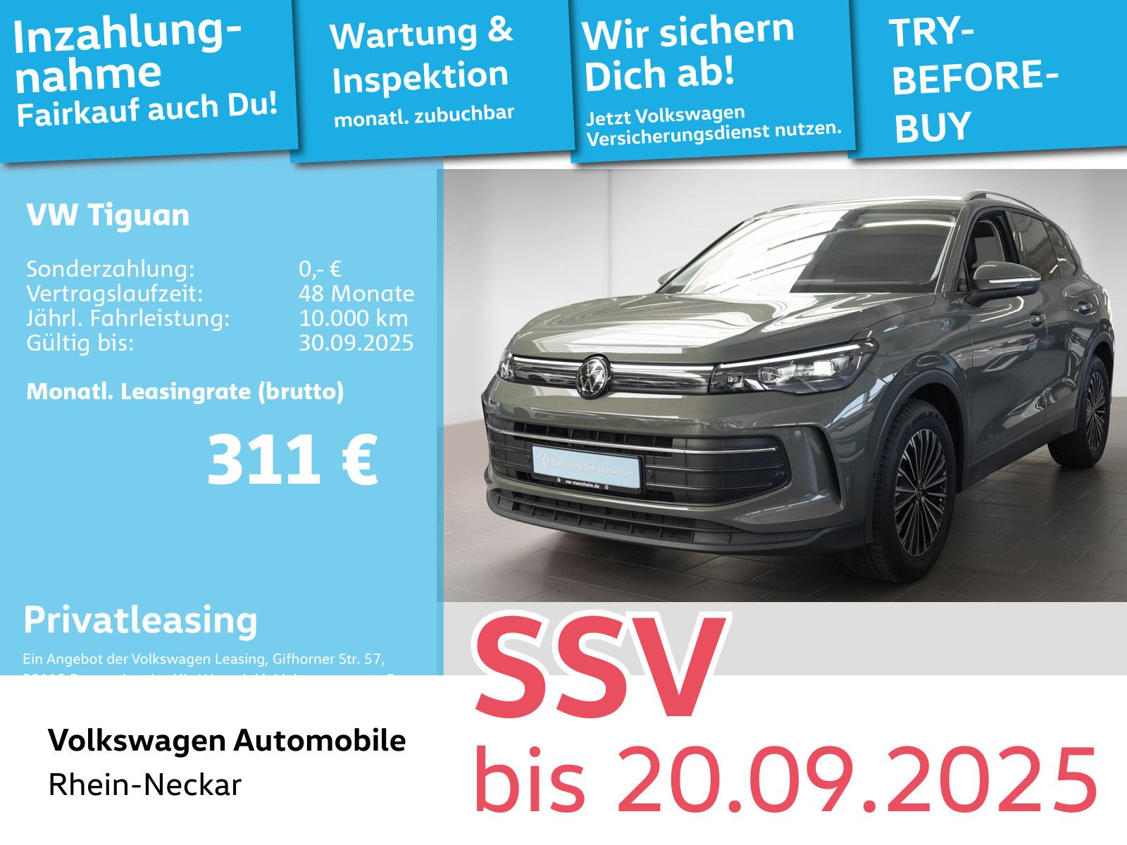 Volkswagen Tiguan 1.5 eTSI Life DSG Navi AHK Kamera uvm