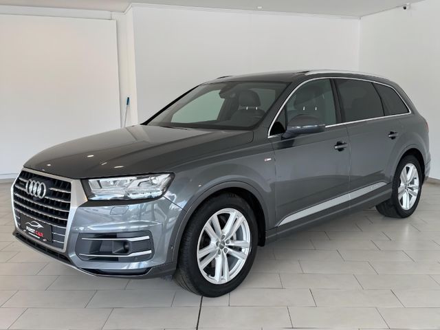 AUDI Q7 3.0 TDI Quattro S-Line 7-Sitzer|PANO|1-HAND|
