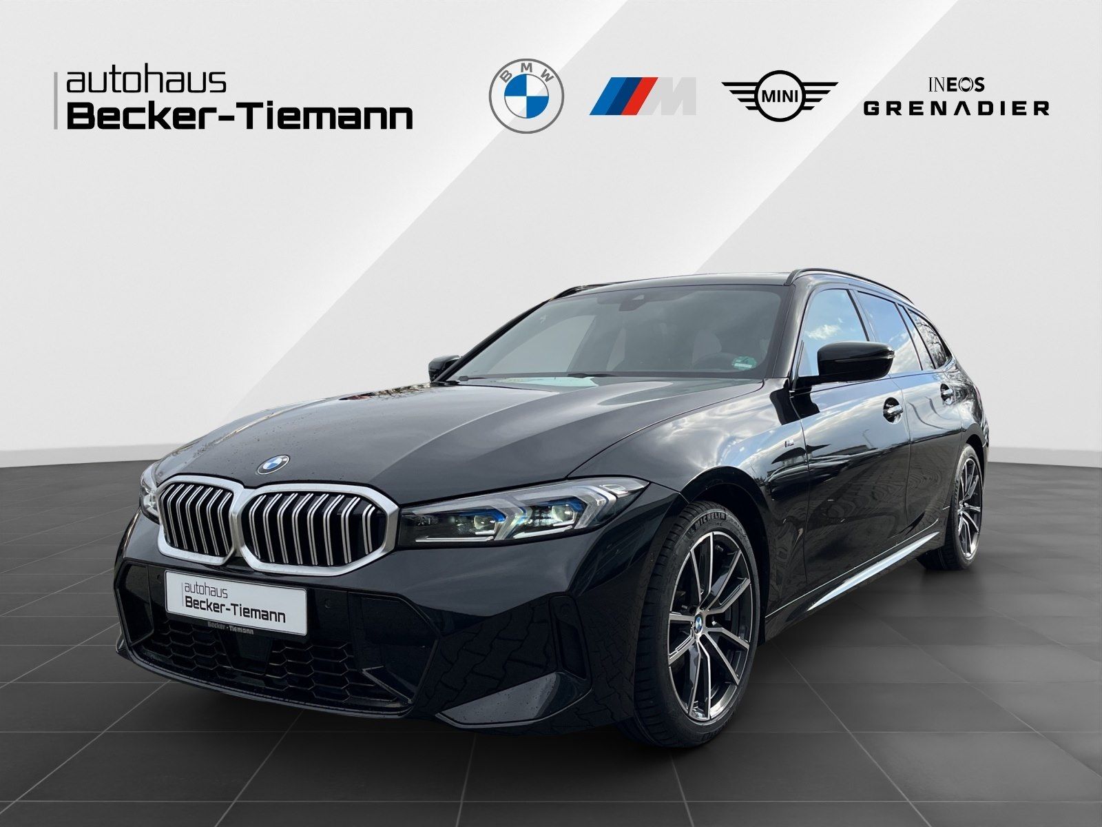 BMW 320d Touring M-Sport HUD Pano AHK DrivAss ParkAs