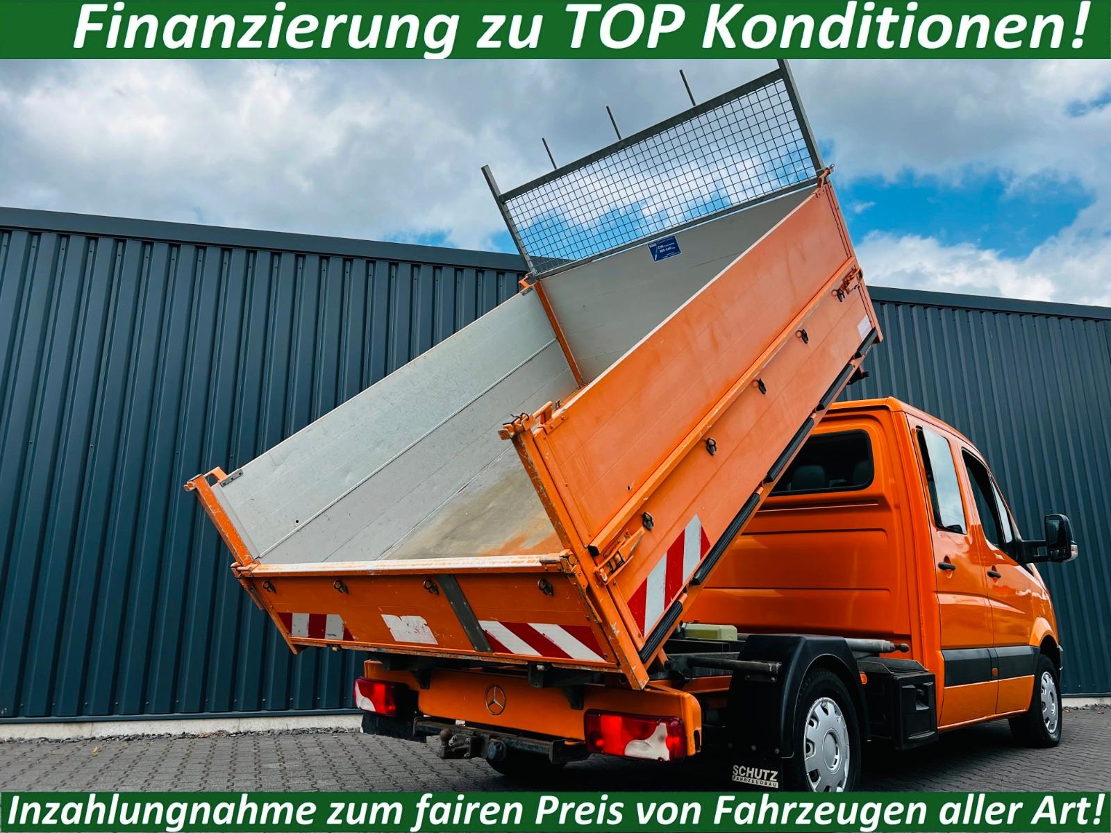 Mercedes-Benz SPINTER 313*MEILLER-KIPPER*Doppelkabine*7-Sitz*