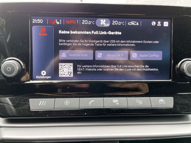 Leon 1.5 TSI FR LED Apple CarPlay ACC PDC Klima 