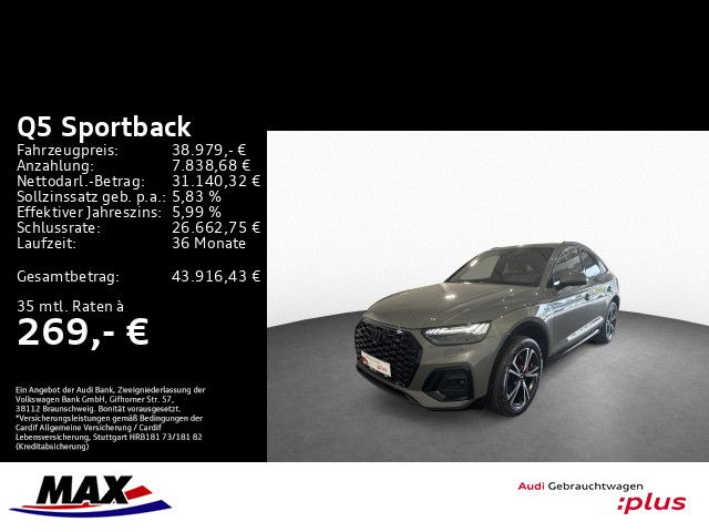 Audi Q5 Sportback 45 TFSI COMPETITION S LINE MATRIX A foto 2