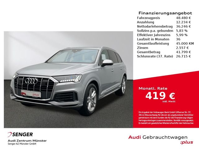 Audi Q7 55 TFSI e quattro Matrix Pano B&O Kamera AHK