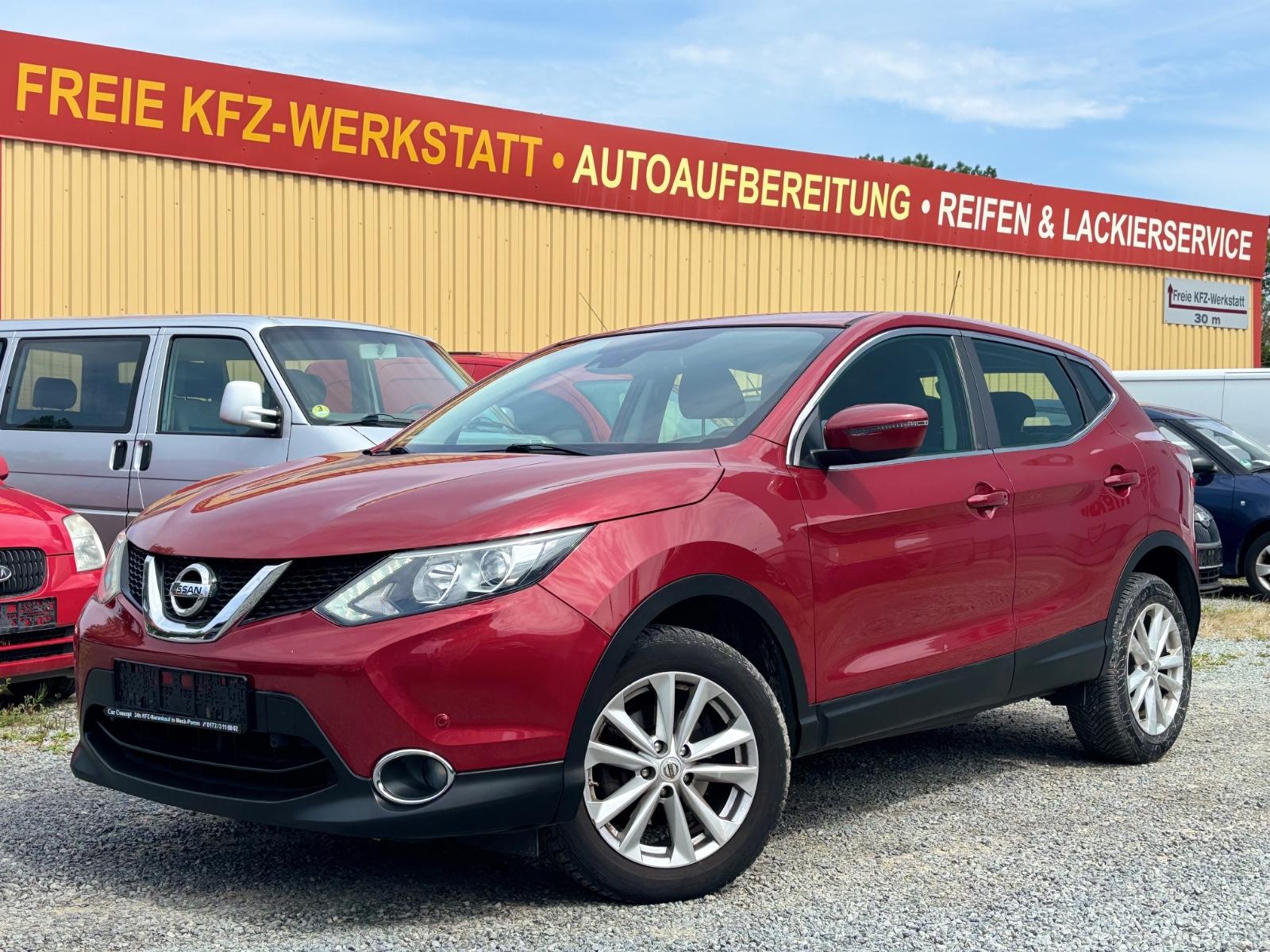 Nissan Qashqai NAVI,KAMERA,Allwetterreifen,Sitzheizung