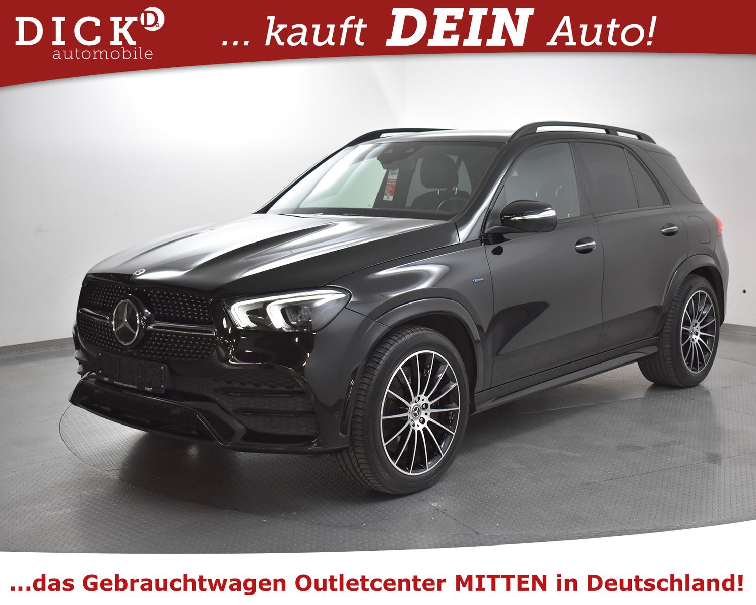 Fahrzeugabbildung Mercedes-Benz GLE350de 2X AMG Line NIGHT+PANO+STDHZ+360+ACC+21