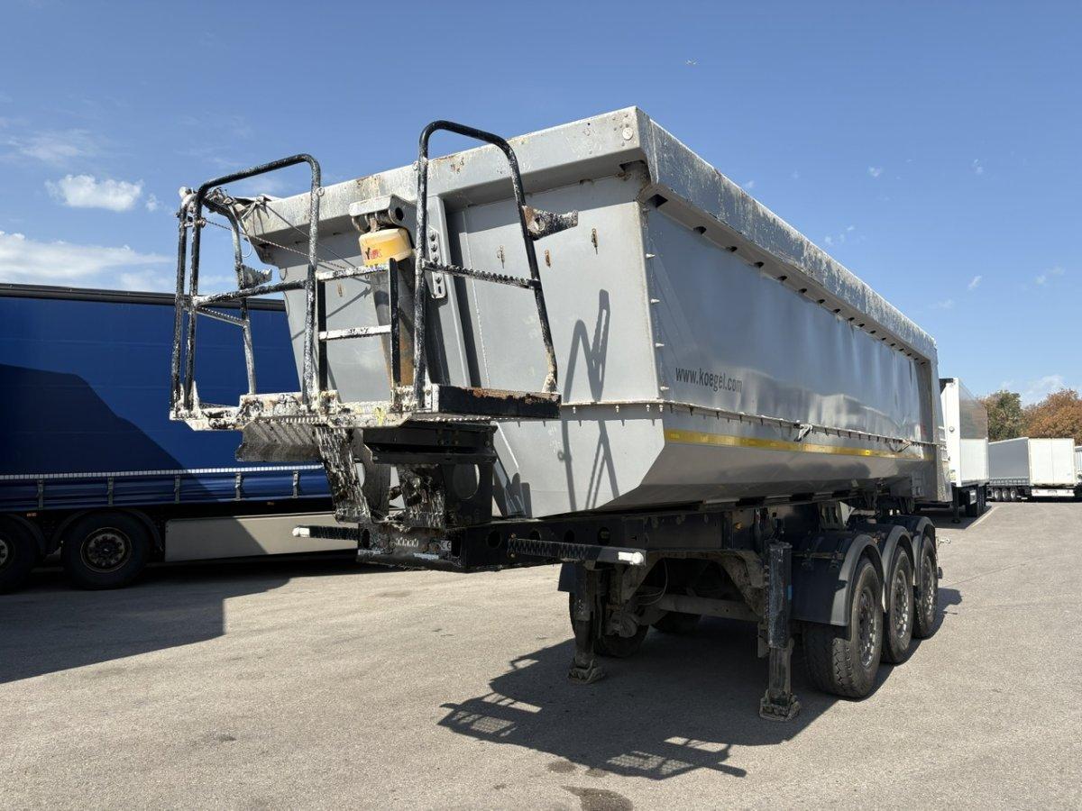 Kögel Kippmulde 25m³, Liftachse, Rollplane