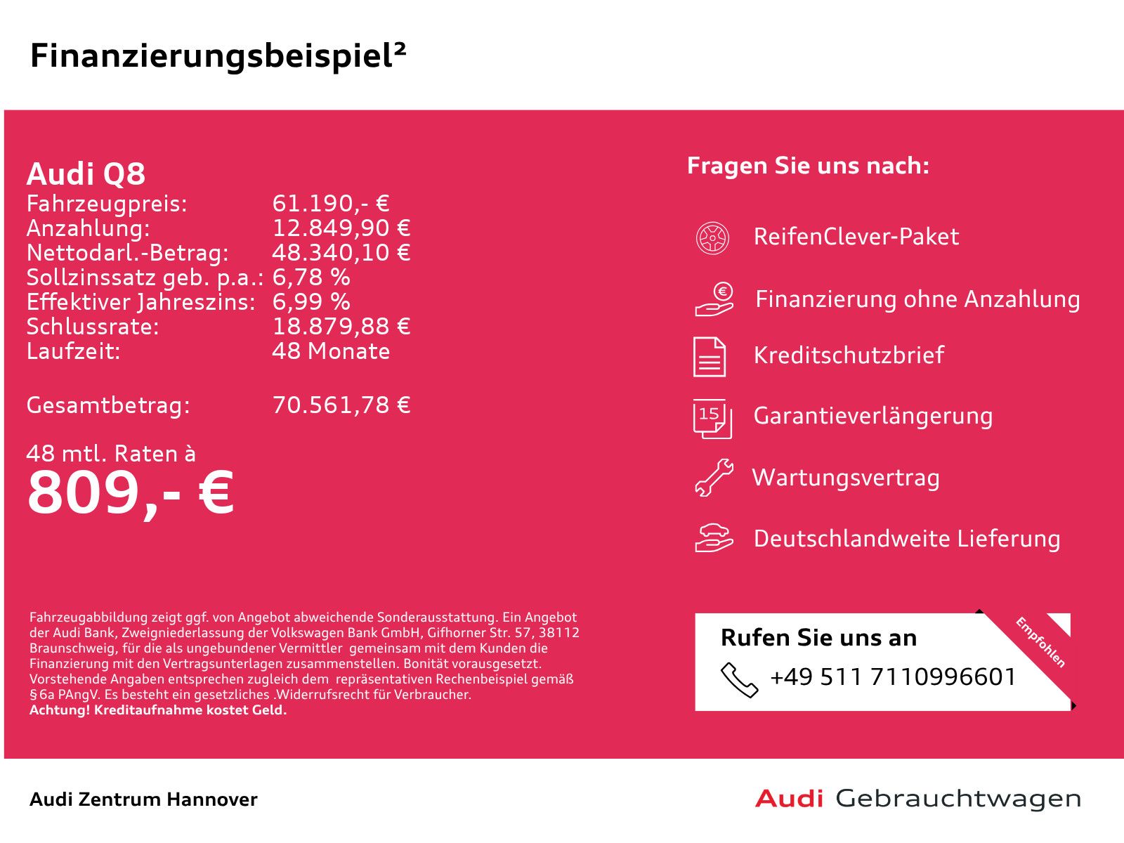 Audi Q8 50 TDI quattro Matrix Pano B&O Kamera Navi foto 2