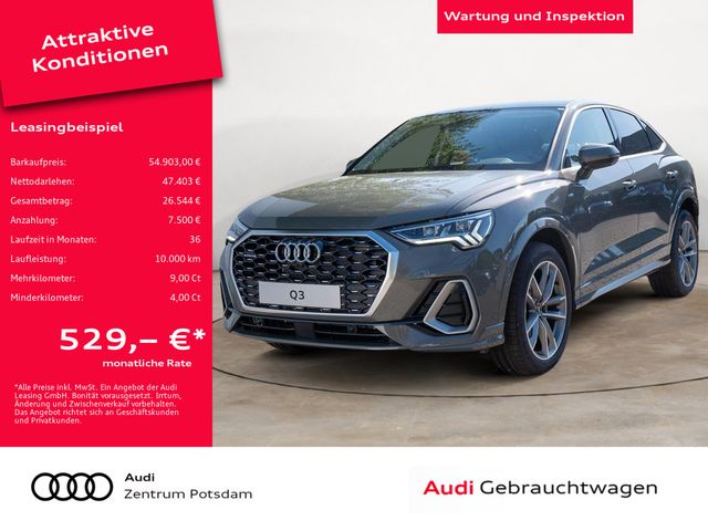 Audi Q3 Sportback S line 40 TFSI quattro PANO 360°