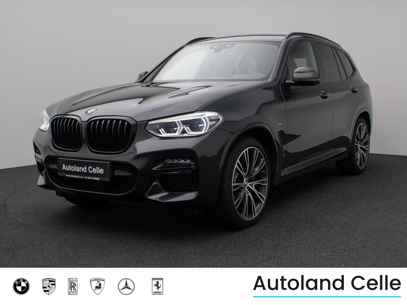 Fahrzeugabbildung BMW X3 M40d Panorama 360°HUD DAB H/K AHK 21Zoll Voll