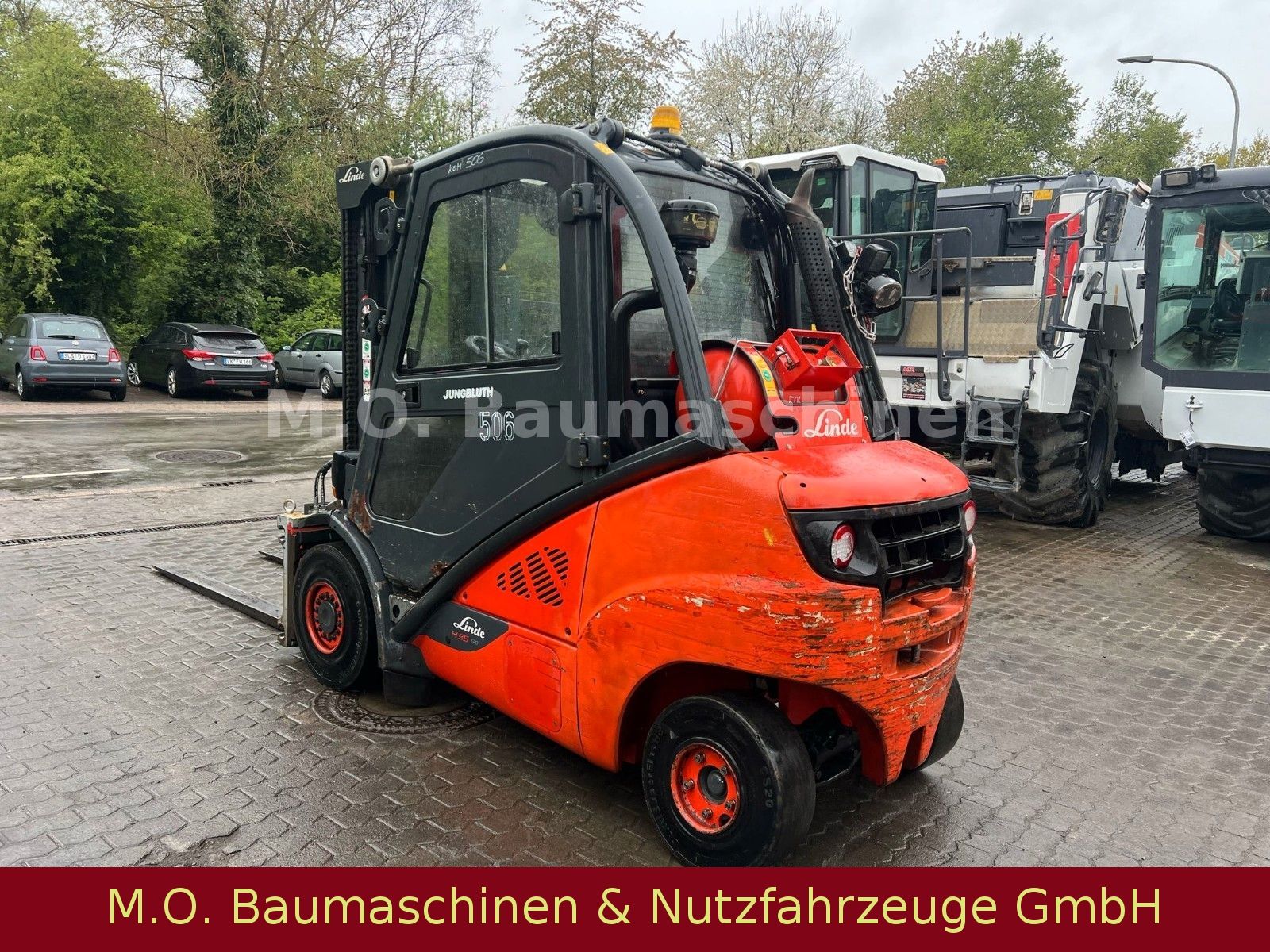 Fahrzeugabbildung Linde H 35 T-02 EVO / SS /Duplex Mast/ Gas /3,5t/3,10m