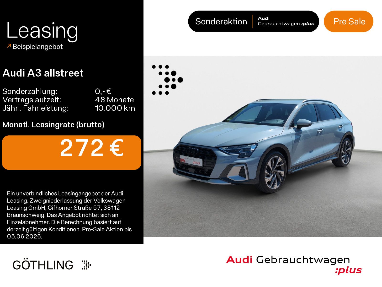 Audi A3 allstreet 35 TFSI S tro*LED*Virtual*Navi+*Spo