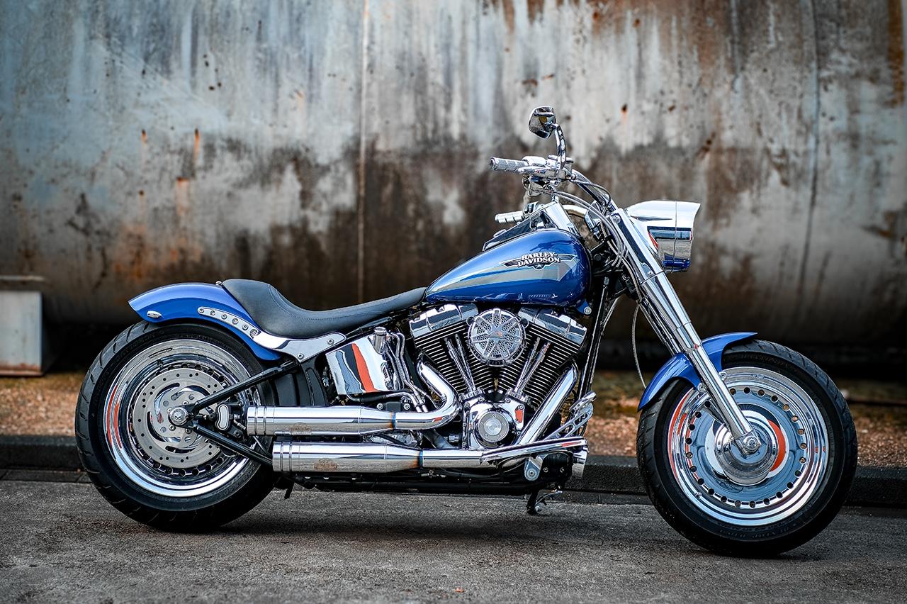 Harley-Davidson FLSTF Fat Boy TC96- Heckumbau! Jekill! TOP!