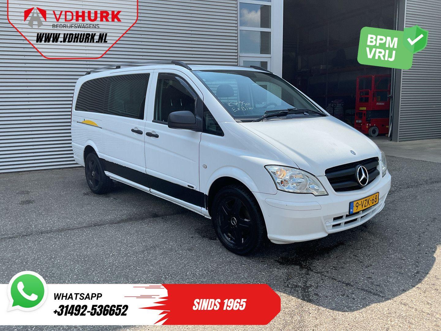 Mercedes-Benz Vito 113 CDI L3 DC Dubbel Cabine EXPORT Carplay/