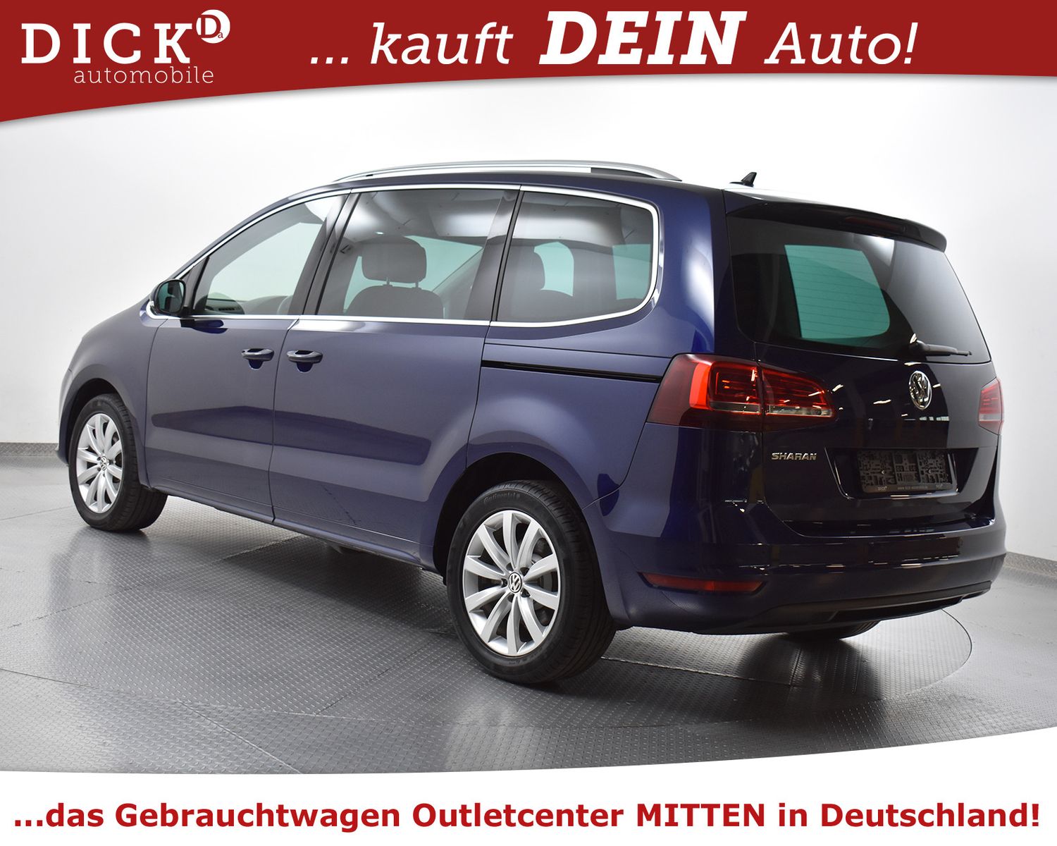VW Sharan 1.4 TSI DSG Highl PANOR+LEDER+DYNAUD+AHK+ - Image 3