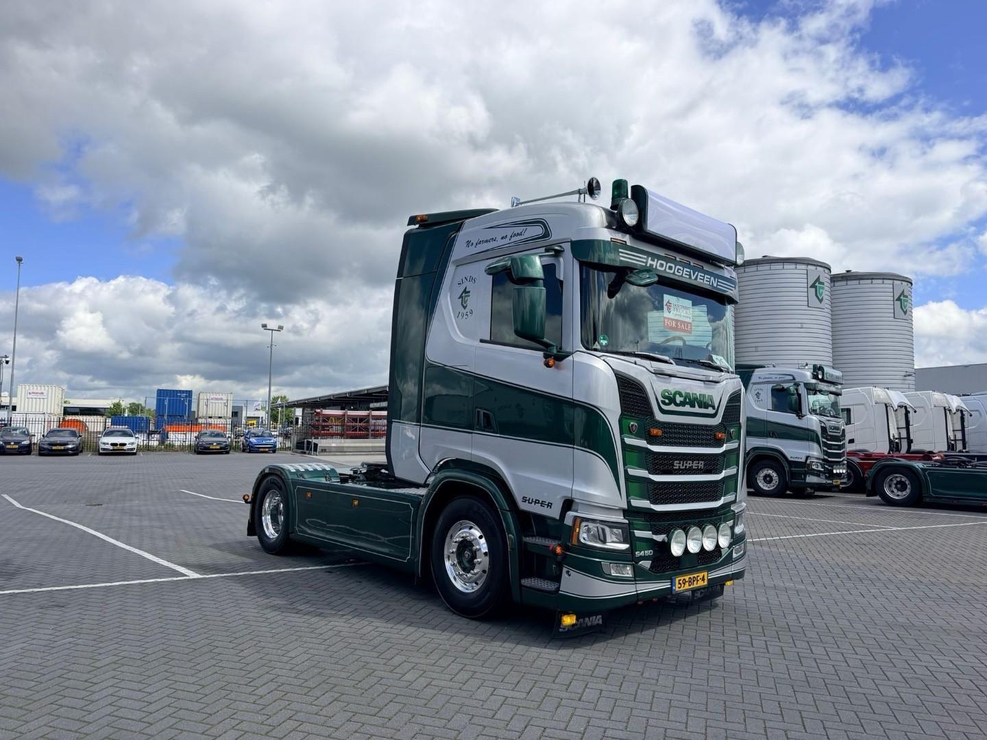 Scania S450 full air, hydrauliek, 9t vooras
