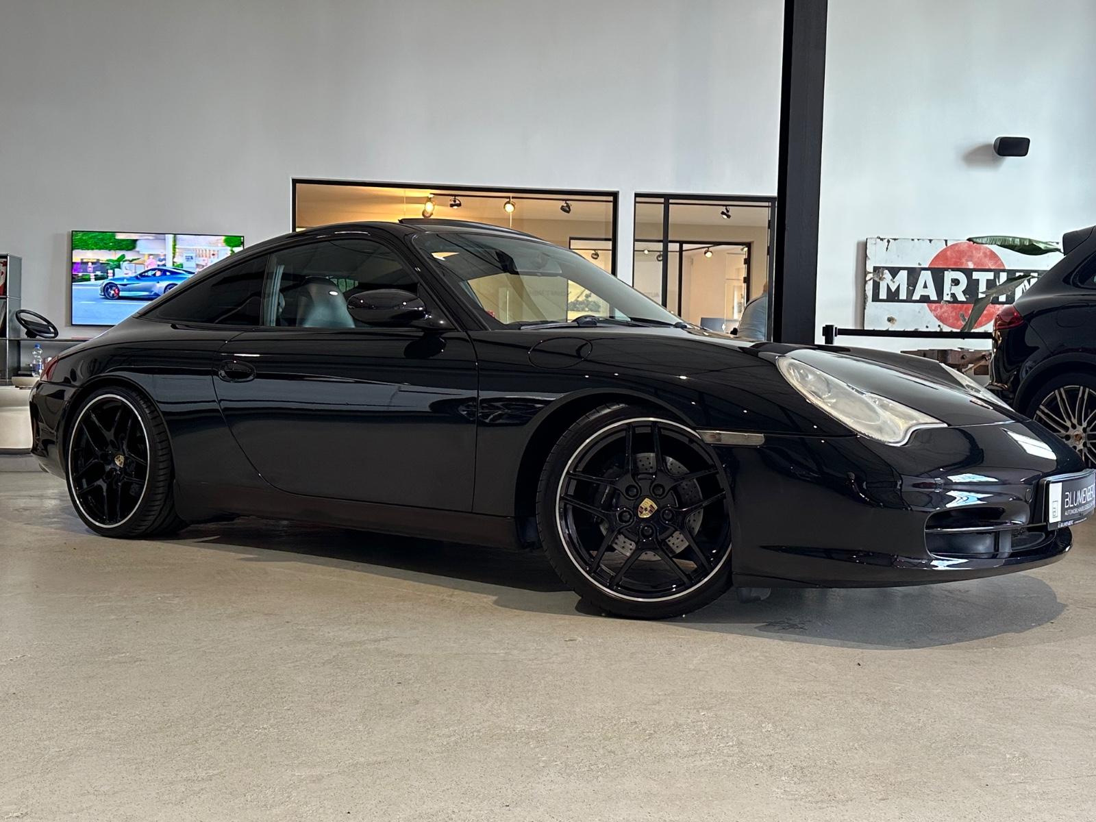 Porsche 911 Targa 996 | 320 ch | BVA | CarPlay | Cuir | Phares bi-xénon | Sièges chauffants | Toit panoramique