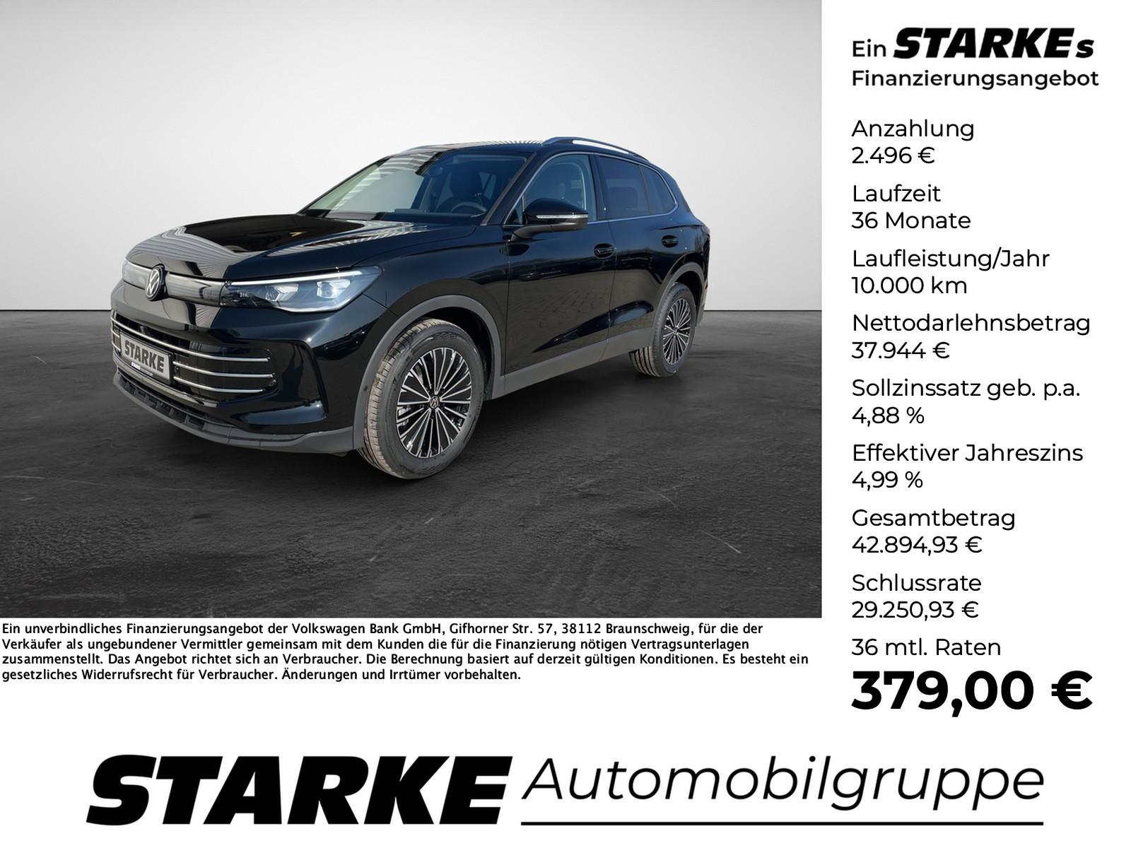 Volkswagen Tiguan 2.0 TDI DSG Elegance  Navi LED Kamera PDC