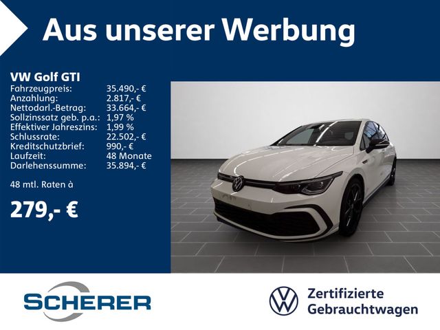 Volkswagen Golf VIII GTI 2.0 TSI DSG Black Style Kamera/Nav