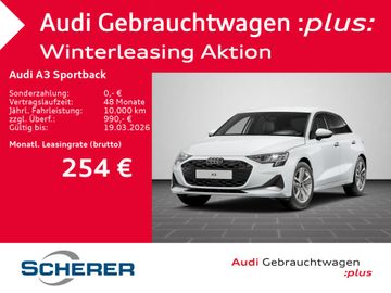 Audi Leasingangebot: Audi A3 Sportback advanced 35 TFSI KAMERA ACC VIRTUAL