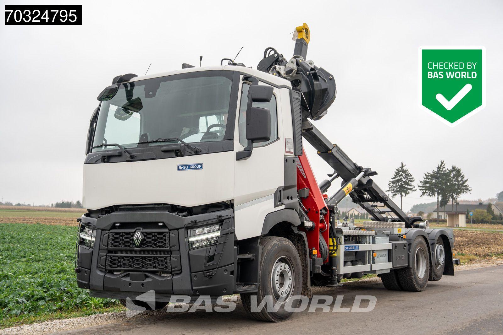 Renault C 480 C 6X2 NEW! Penz Crane 15Z9.50R HYVA 20-57S