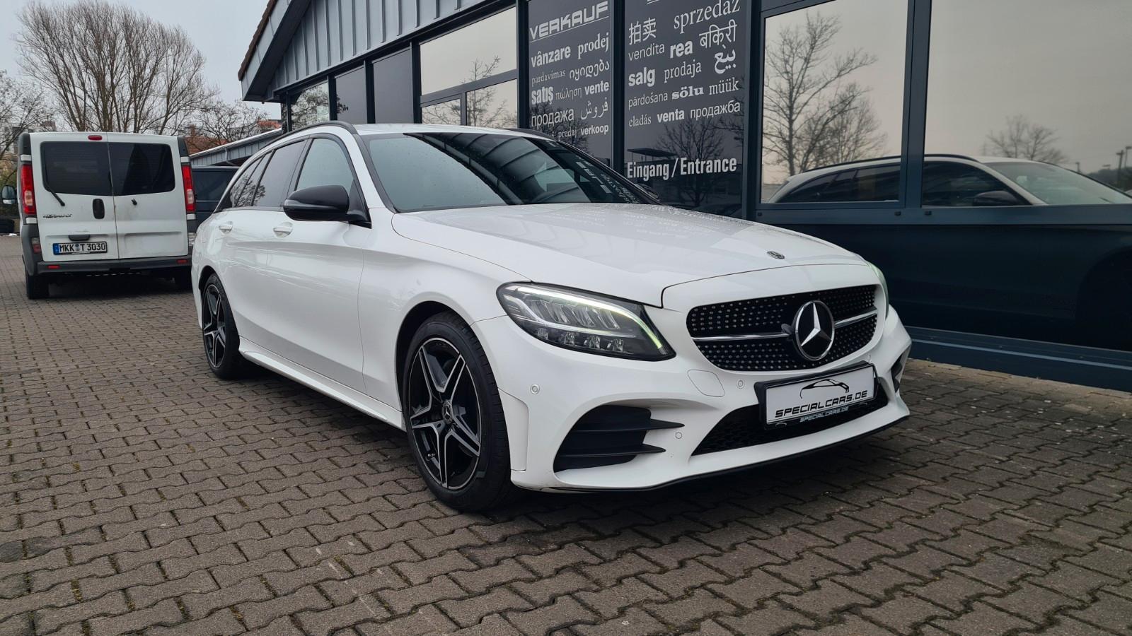 Mercedes-Benz C 200 T 9G - AMG LINE - LED - NAVI - NIGHT -