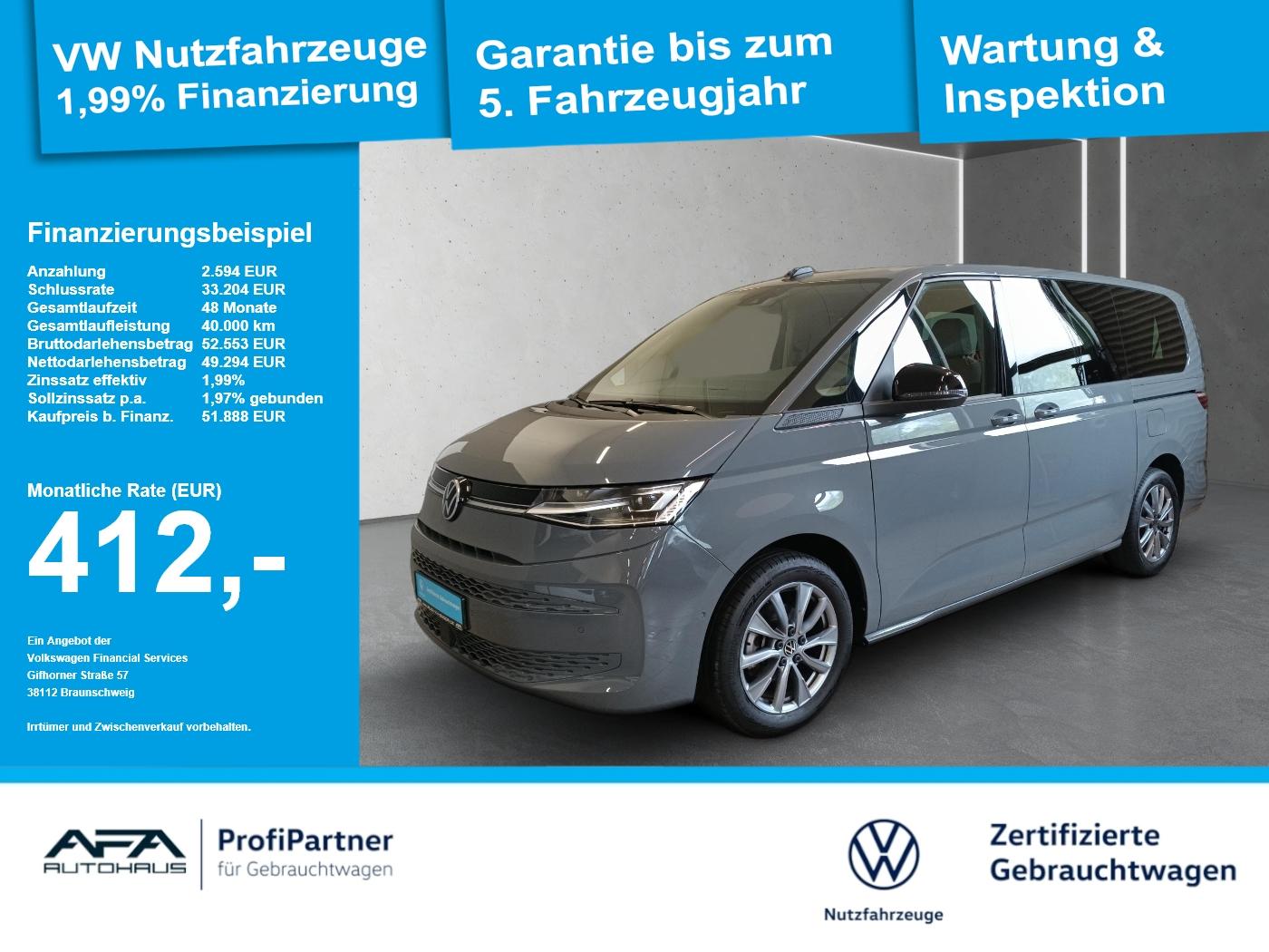 Volkswagen T7 Multivan 2.0 TDI Life lang DSG AHK*Pano*StdHz