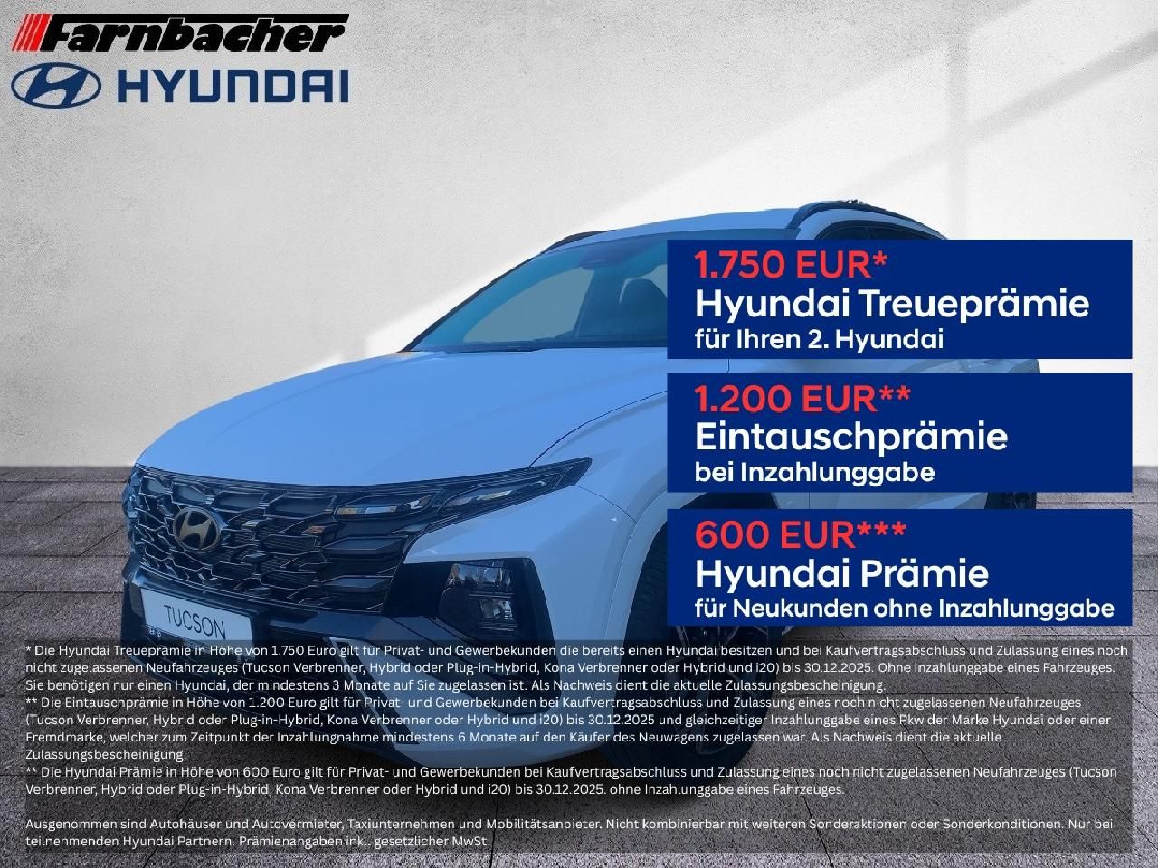 Fahrzeugabbildung Hyundai TUCSON N Line 2WD BLACKWEEKS bis 30.11.