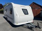 Hobby 650 KMFe - Klima, Mover, Markise - Hobby Etagenbett Wohnwagen Kmfe 650