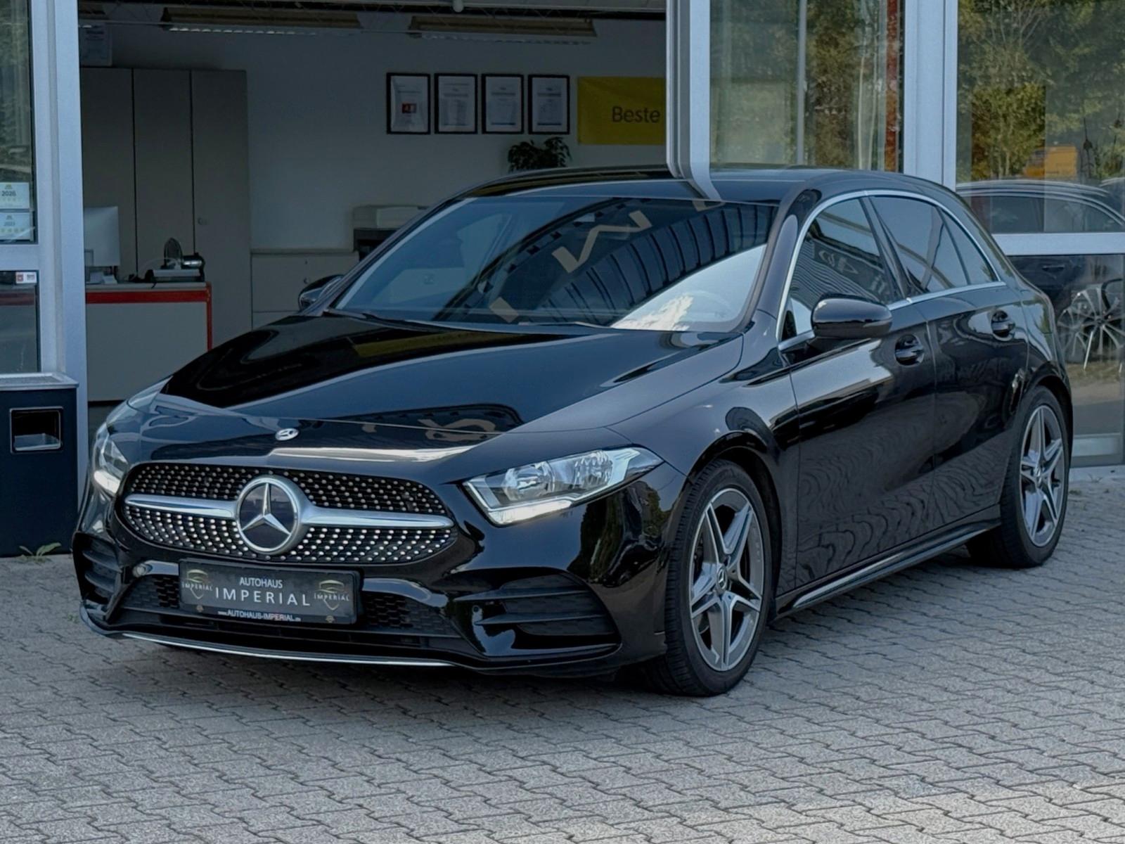 Mercedes-Benz A 180 Aut AMG-STYLE LEDER+NAVI+APPLE/ANDROID+18"