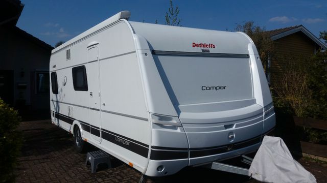 Dethleffs Camper 540 QMK -Markise, Mover, TV, Vorzelt-