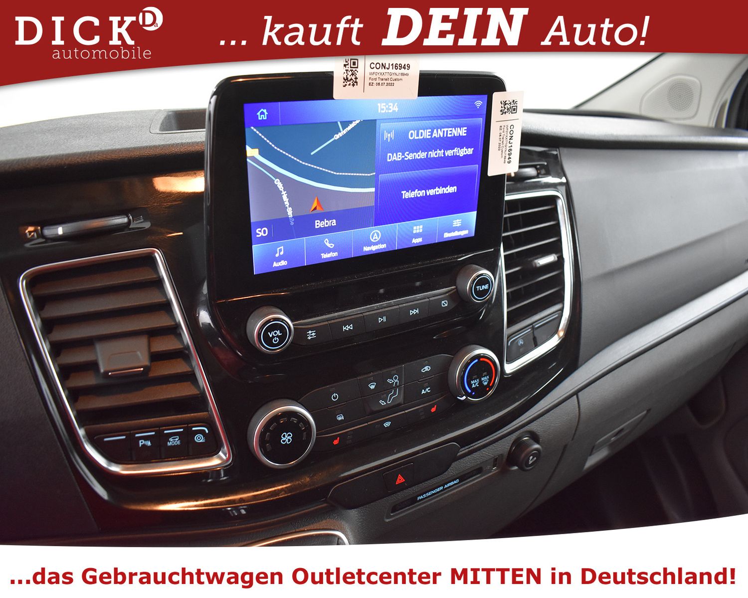 FORD Transit Cust 300 L2 Limit 3SIT+NAVI+SHZ+KAM+AHK+ - Image 14