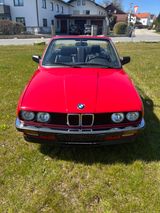 BMW 325i Cabrio /chrommodell/1.Hand/H-Gutachten - aus 1987: Cabrio
