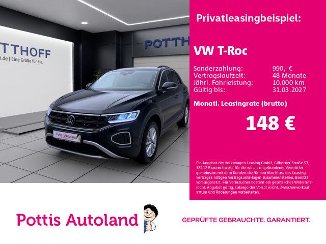 Volkswagen T-Roc 1.0 TSI LIFE NAVI KLIMA SHZG PDC