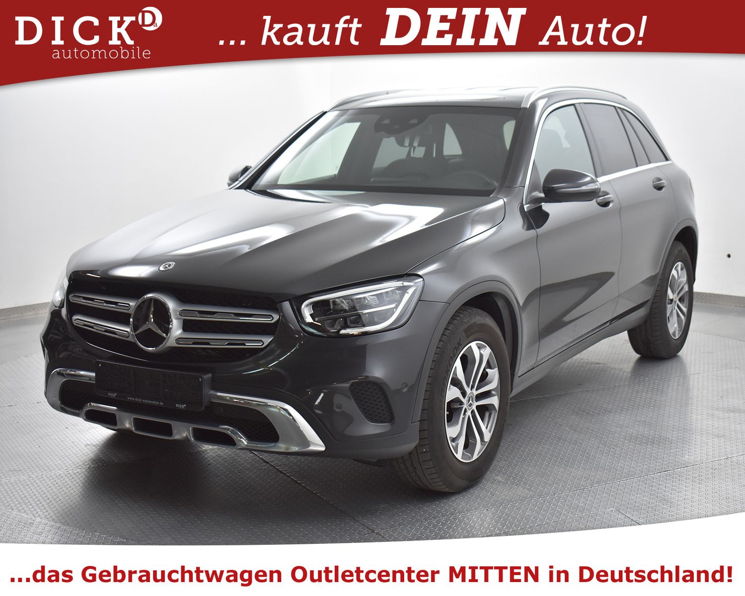 MERCEDES-BENZ GLC 220d 4M >LEDER+SHZ+NAVI+LED+AHK+ACC TEMP+MFL - Image 4