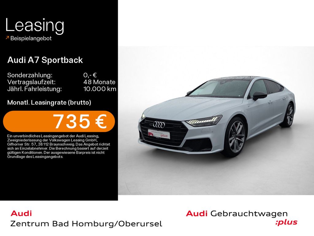 Audi A7 Sportback 55 TFSI e QUATTRO B&O*kamera*Pano*A
