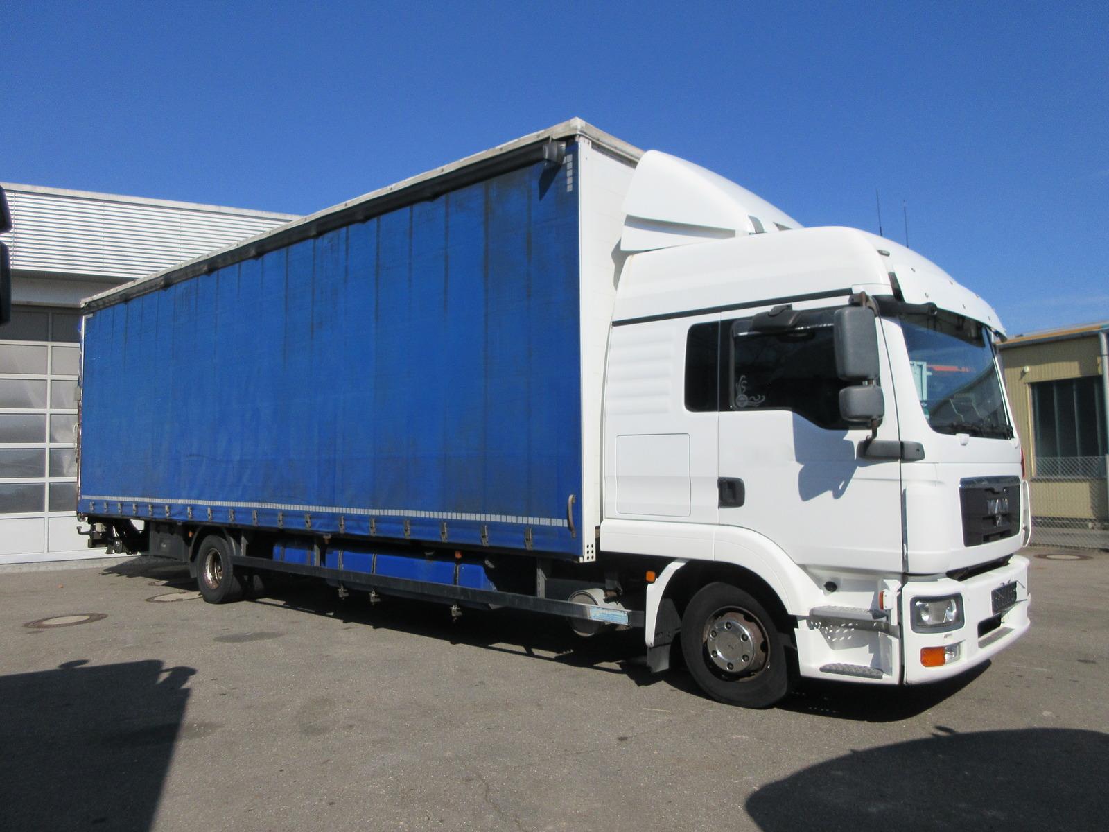 MAN TGL 12.250 Pritsche L 9,50 m, H 3,00 Edscha, LBW
