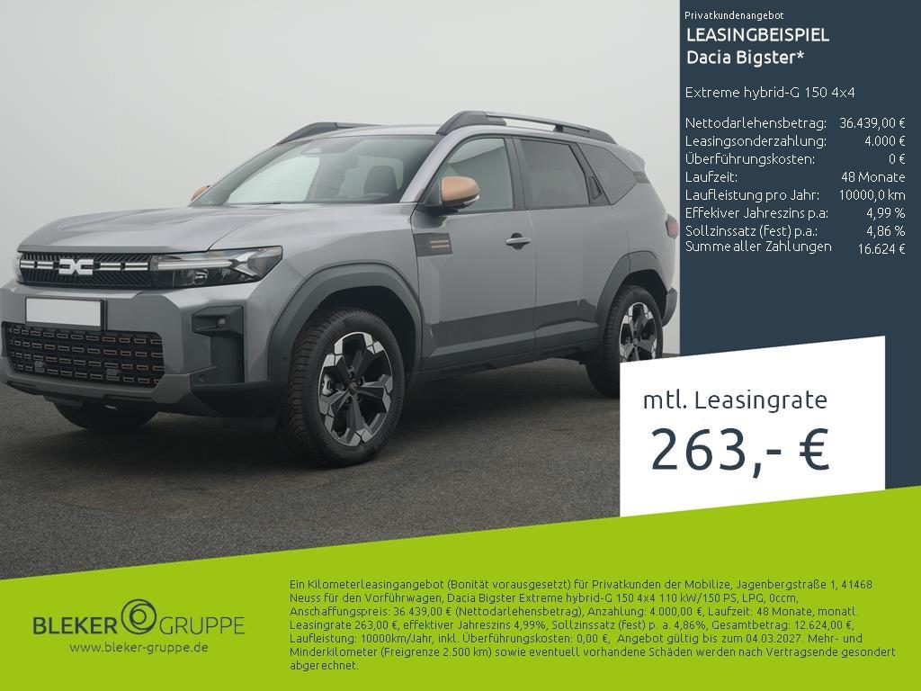 Dacia Bigster Extreme hybrid-G 150 4x4