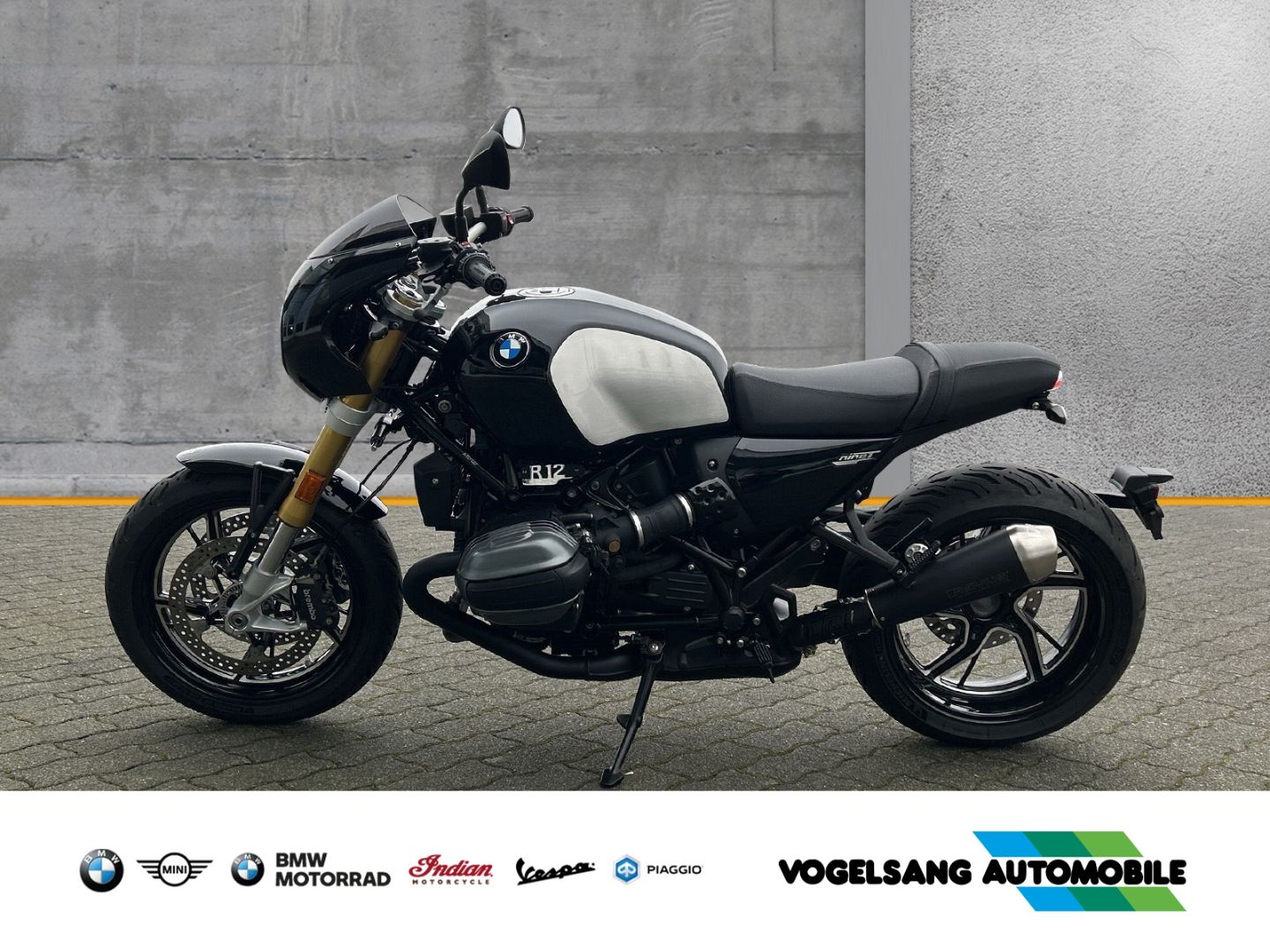 Fahrzeugabbildung BMW R nineT 12 SONDERMODELL BLACK-LINE, Heckumbau, R