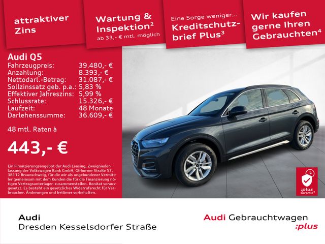 Audi Q5 40 TDI Q. advanced AHZV DAB LED Navi