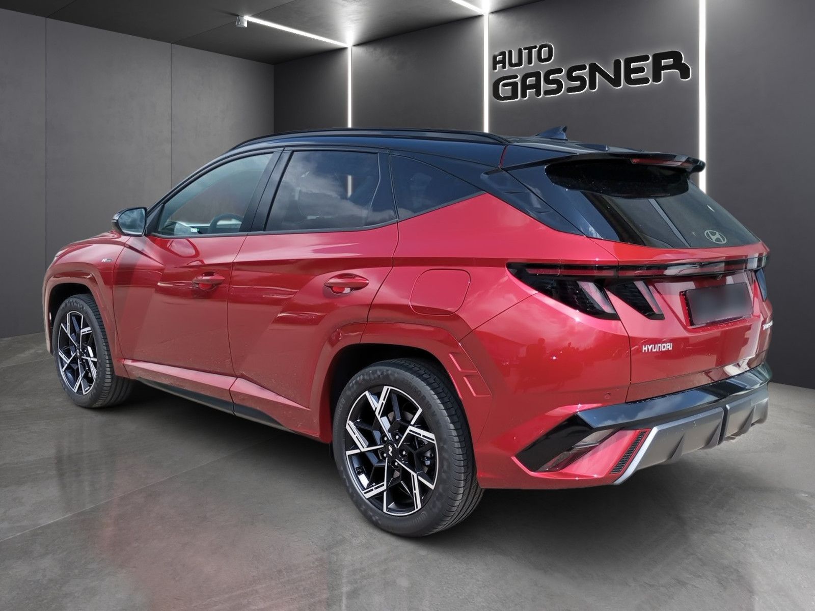 Fahrzeugabbildung Hyundai TUCSON 1.6 T-GDI 48V DCT N Line Dachlackierung