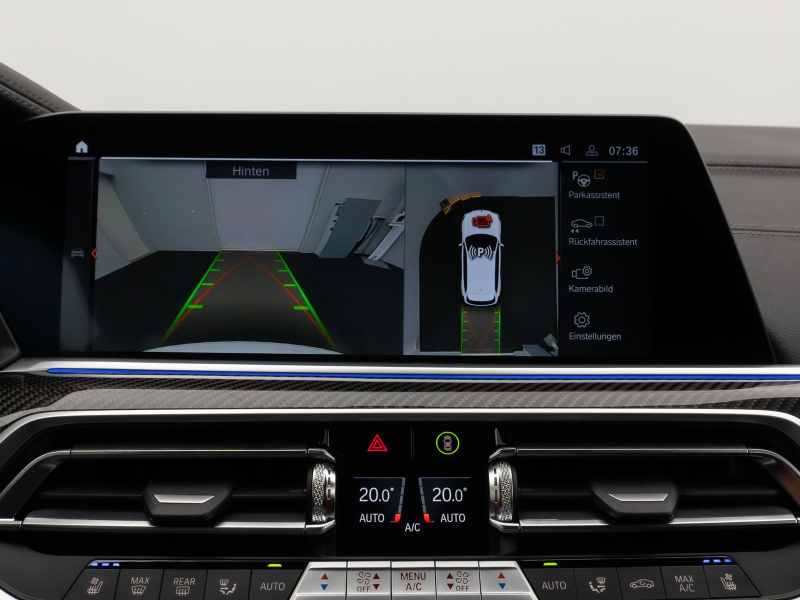 Fahrzeugabbildung BMW X5 M50i H/K DAB Laser 360°Alarm Belüftung 22Zoll