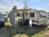 Bürstner City mit Thule Markise und Truma Mover - Bürstner Wohnwagen City