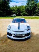 Porsche Cayman S GT4 Optik  - Porsche Cayman: Weiß