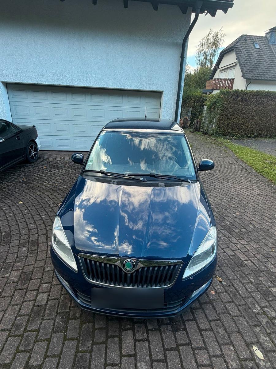 Skoda Fabia 2012 — вигляд ззаду
